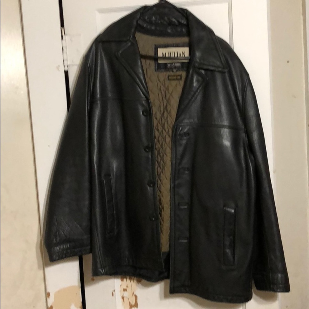 Leather jacket